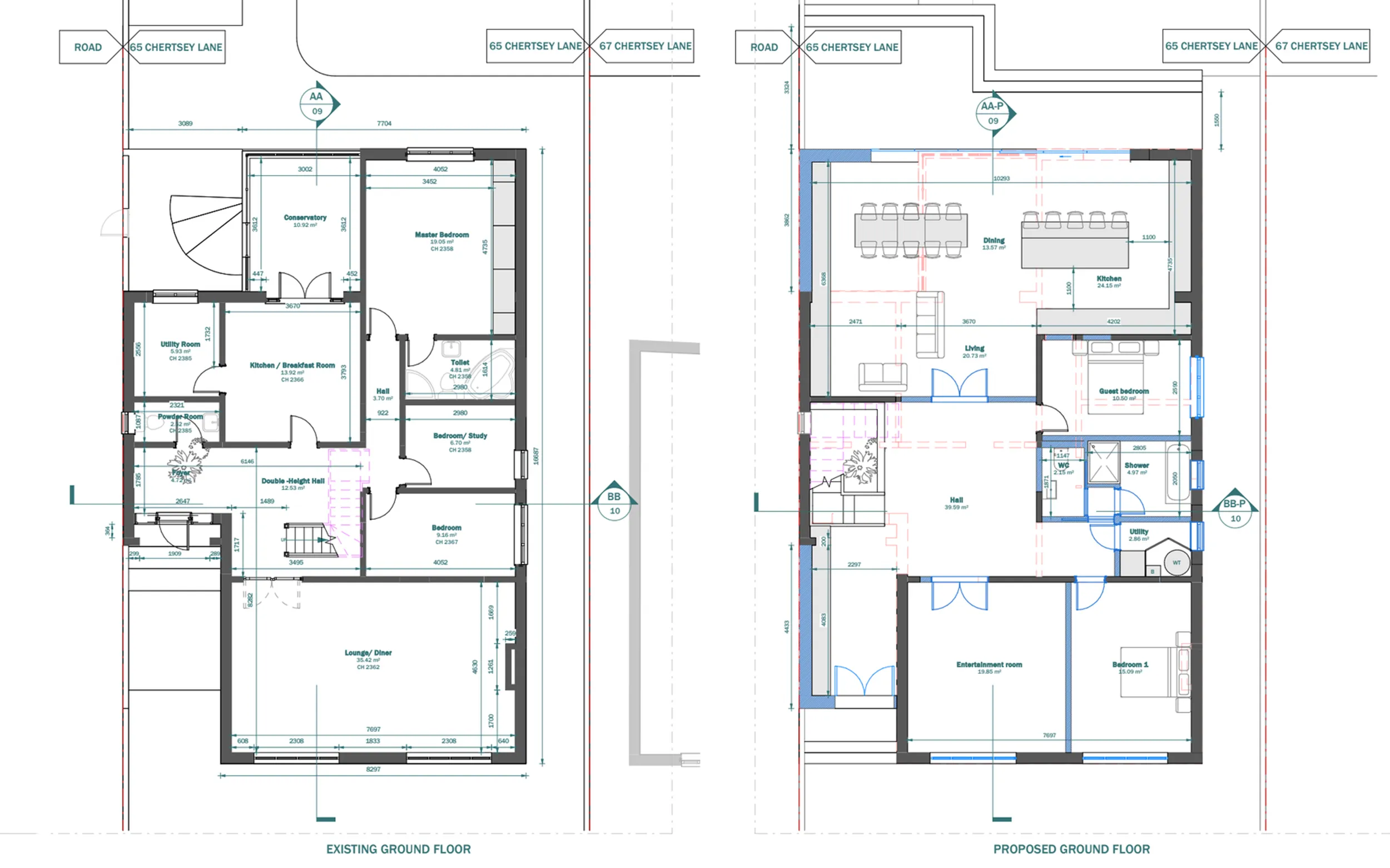 Chertsey Lane — floor plan