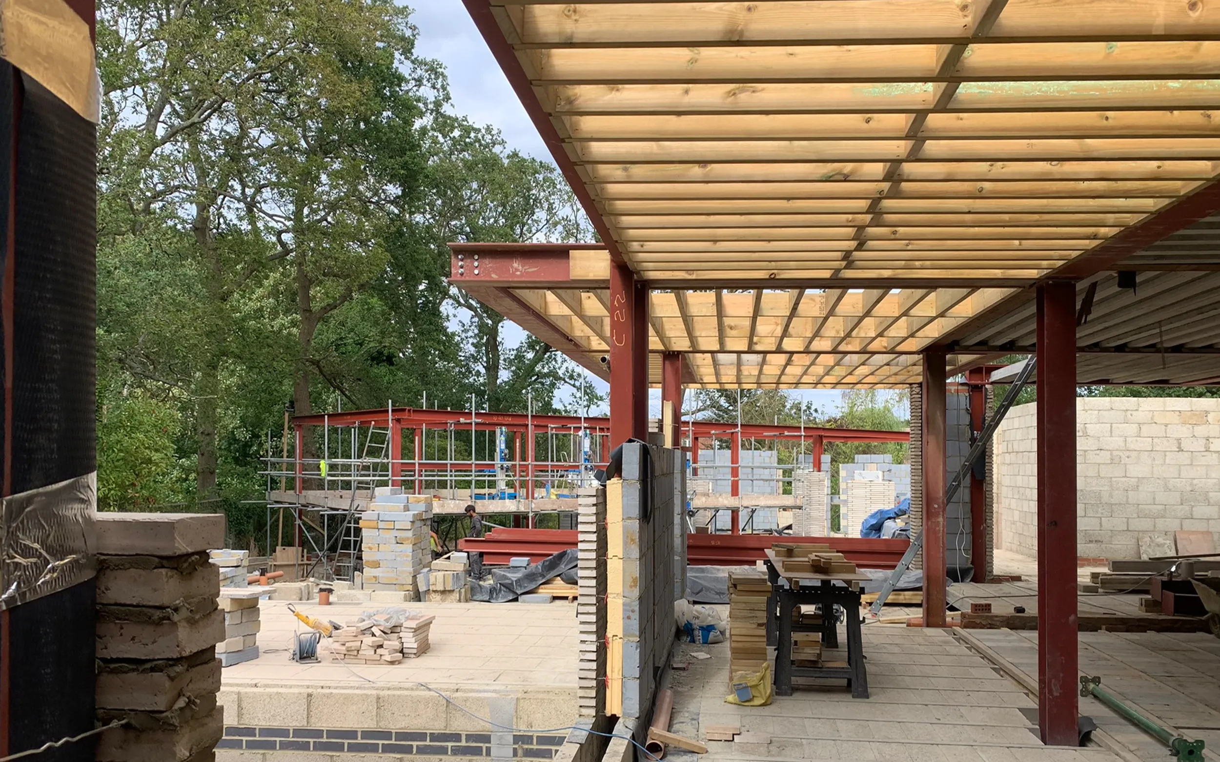 The Coombe Project, Kingston upon Thames — under construction