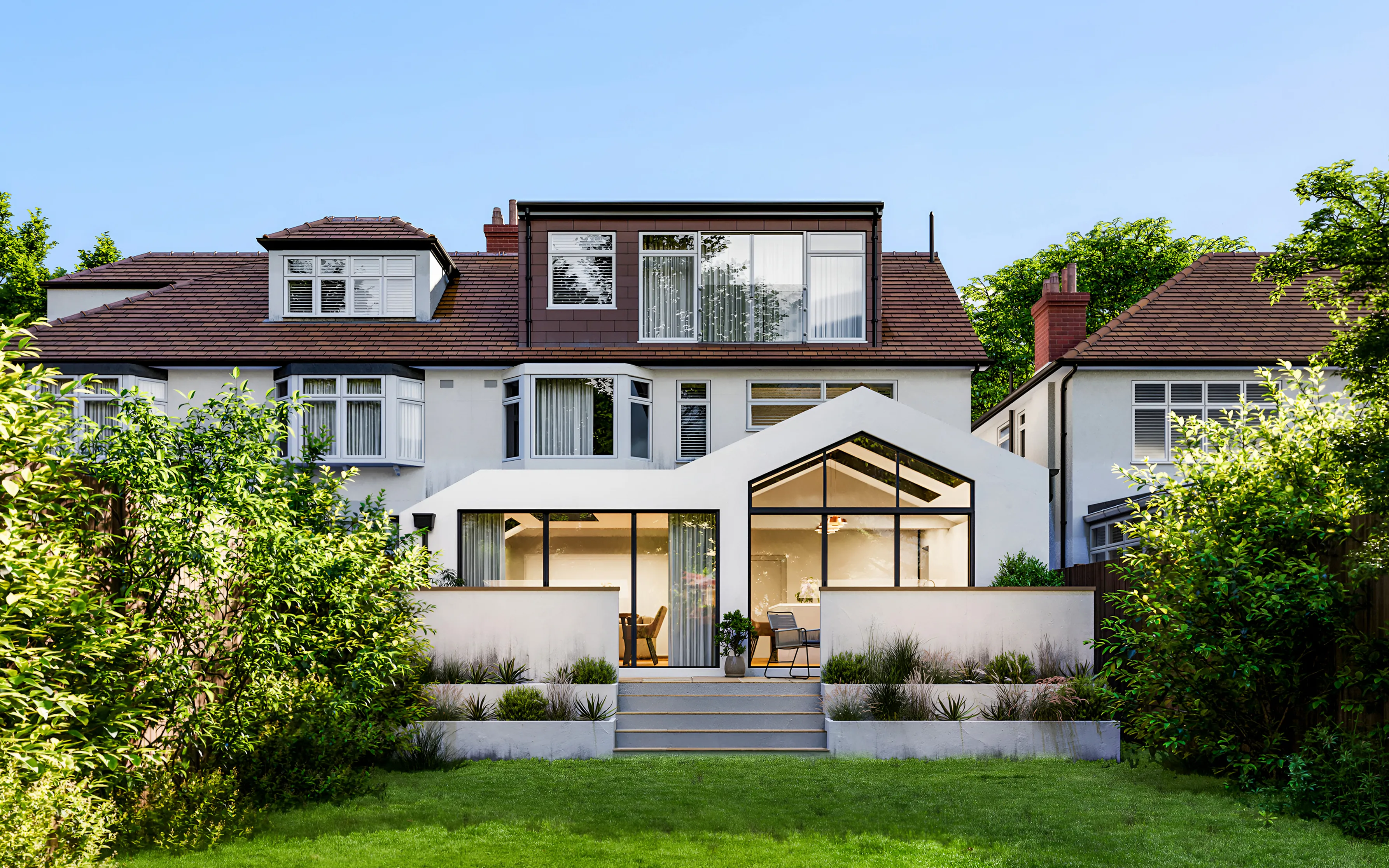 Victorian terrace dormer, Islington